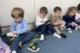 Grupa mică s-a pregătit pentru Moș Nicolae